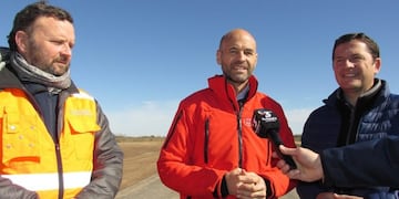 Visita del Ministro Guillermo Dietrich a Arroyito