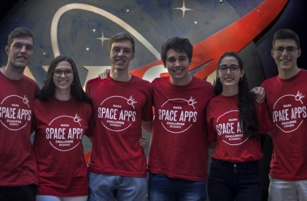 Jóvenes rosarinos ganaron un certamen internacional y viajarán a la NASA
