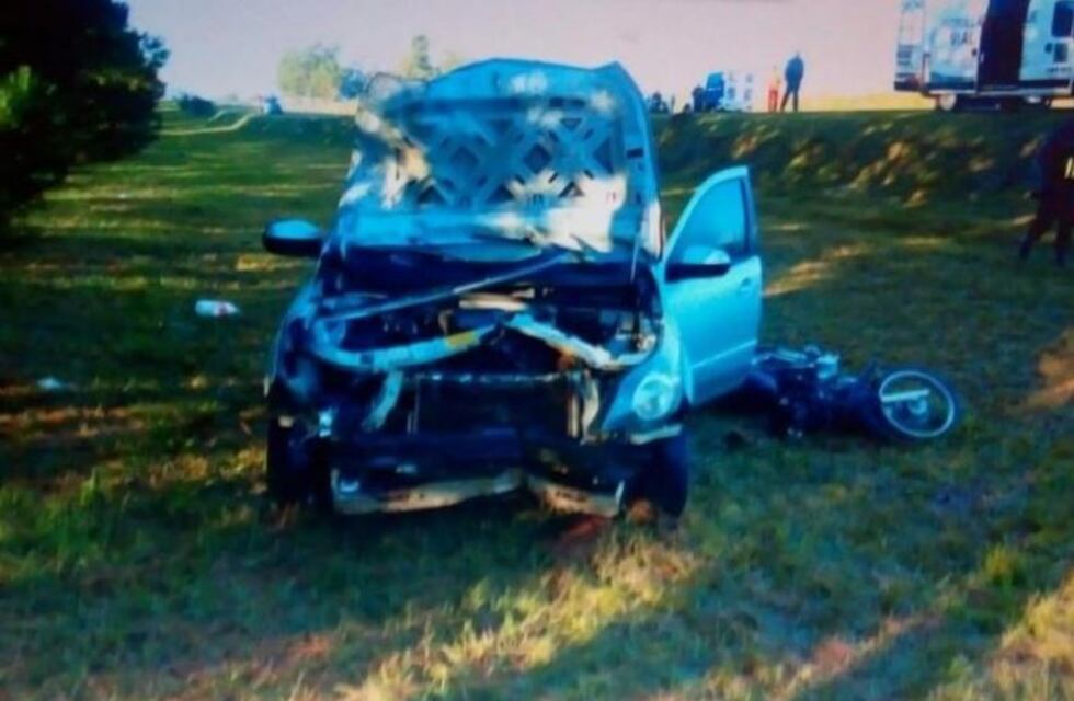 Accidente fatal en la ruta 105: se mató el hijo de la cantante Vanessa Avellaneda