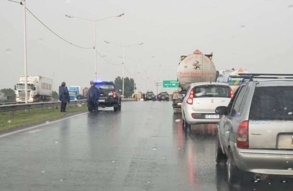 Importantes demoras sobre Circunvalación y Presidente Perón por una protesta