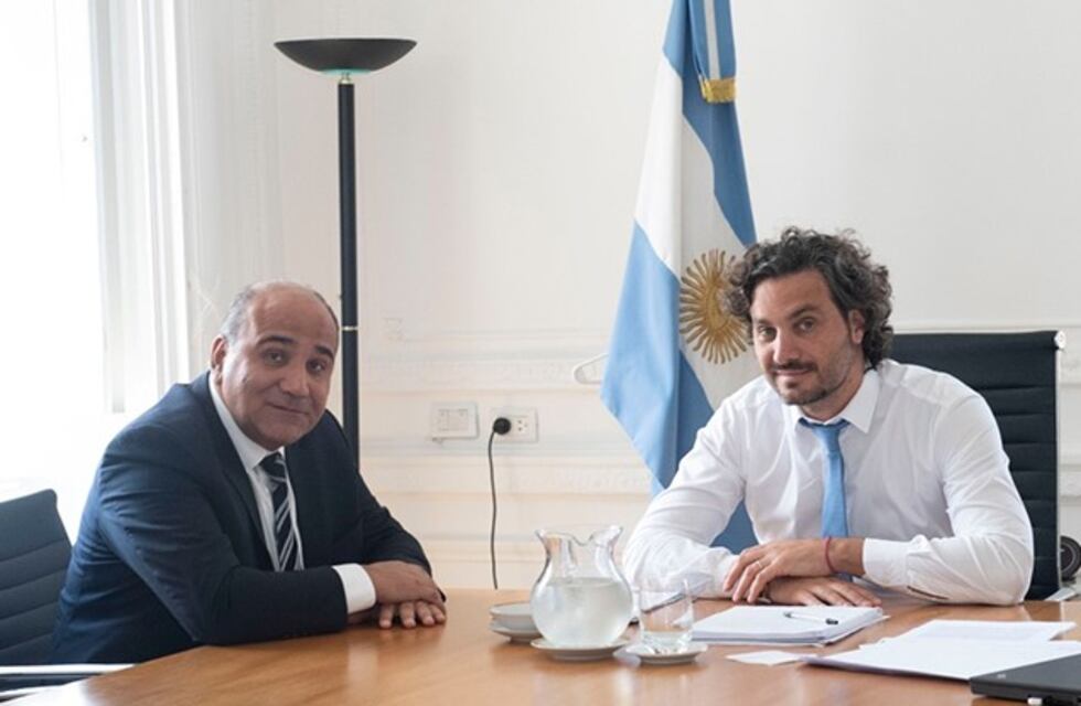 Juan Manzur fue recibido por Santiago Cafiero