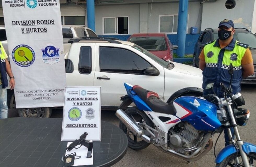 Inseguridad: recuperaron objetos robados a un policía