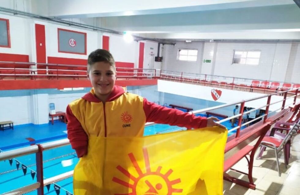 Gran desempeño de nadador chaqueño en el nacional de Natación Adaptada