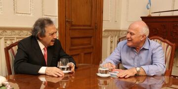 Lifschitz y Alfonsín fueron unos de los participantes del encuentro\u002E (Archivo)