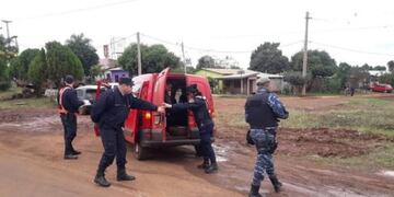 Operativo de más de 200 policías misioneros en la frontera con Brasil\u002E