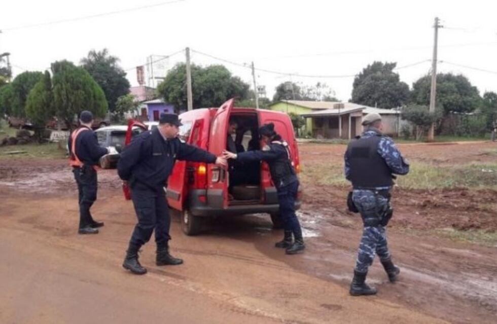 Operativo policial en conjunto con Brasil y 200 agentes misioneros