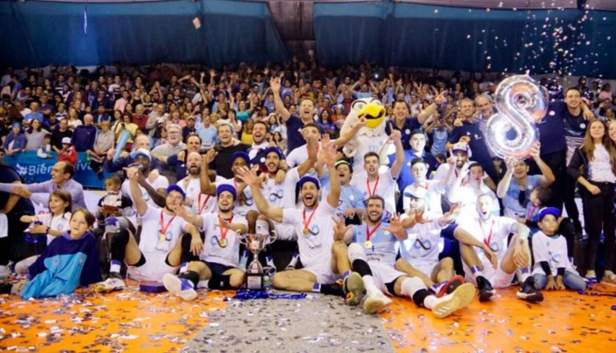 Bolívar Vóley Campeón (Foto: Prensa Bolívar Vóley)