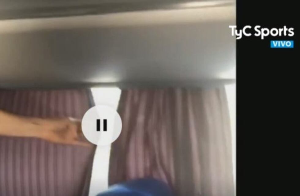 El impresionante video de los jugadores de Boca en el momento del ataque