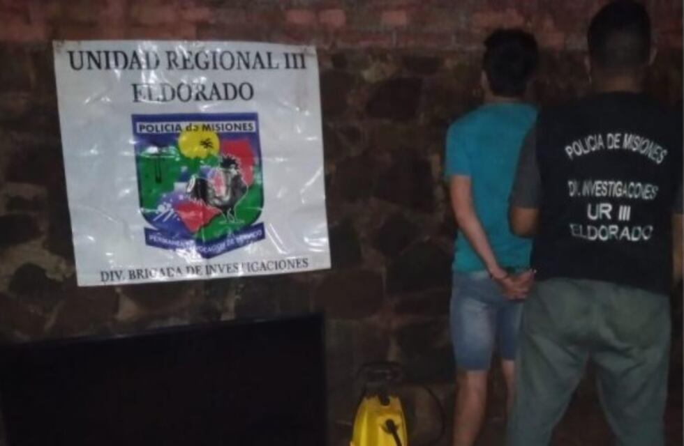 Recuperaron objetos y detuvieron a un hombre por por un robo en Eldorado