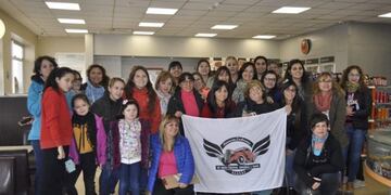 Rally femenino en Las Heras