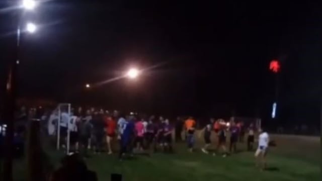 Violencia futbol en La Tordilla