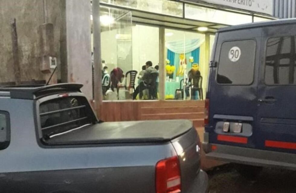 Suspenden un cumpleaños infantil en Campo Ramón