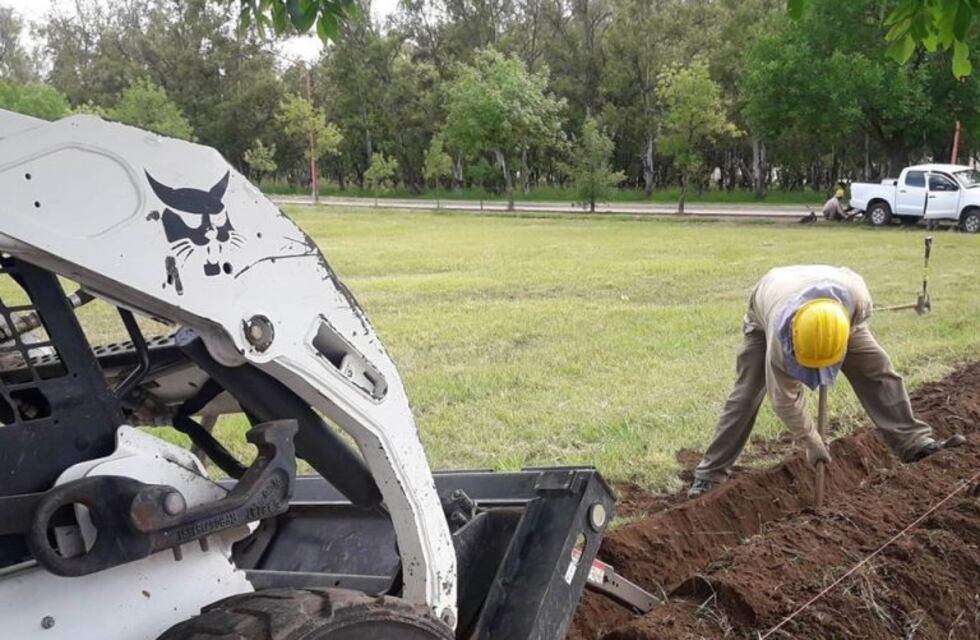 Cespal reinició la conexión de la obra de gas natural en Arroyito