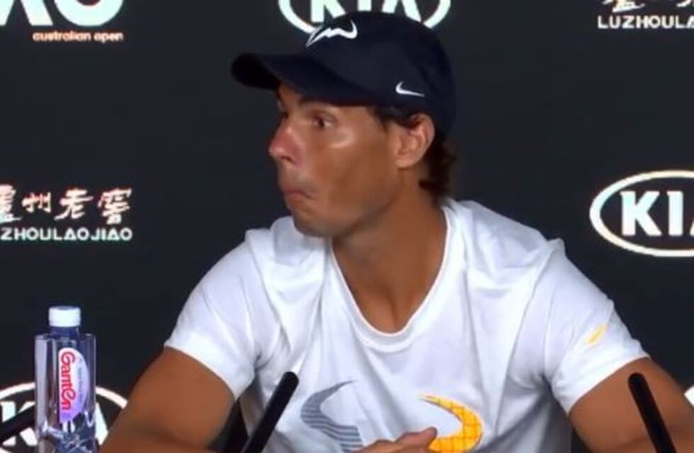 Rafa Nadal mandó al frente a un periodista que se quedó dormido en la conferencia de prensa