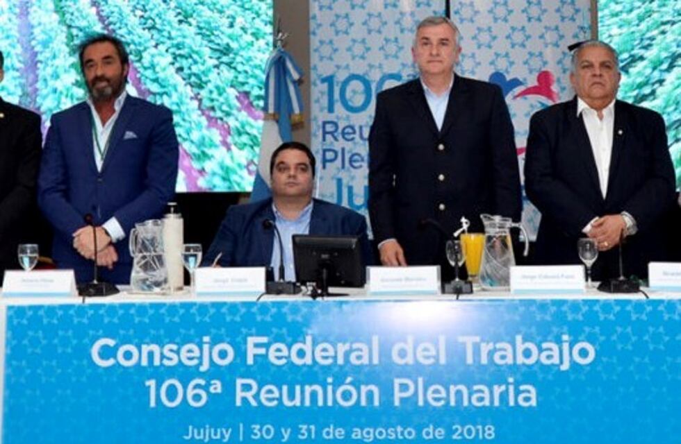 El ministro Triaca abrió en Jujuy plenario del Consejo Federal de Trabajo
