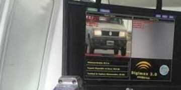 Las fotomultas montadas por la Municipalidad de San Martín en la Ruta 7 resultan un tema recurrente\u002E