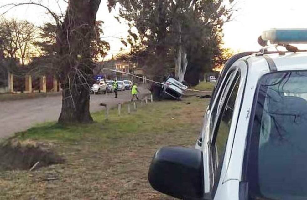 Falleció un chico de 17 años por un vuelco en la Avenida Perón de Santa Rosa
