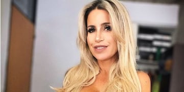 Lady in red: Florencia Peña deslumbró a sus seguidores con un vestido rojo con escotazo