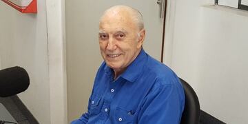 El locutor tiene 88 años y dejó de trabajar en la radio desde que comenzó la pandemia, debido a que pertenece a grupo de riesgo por su edad.