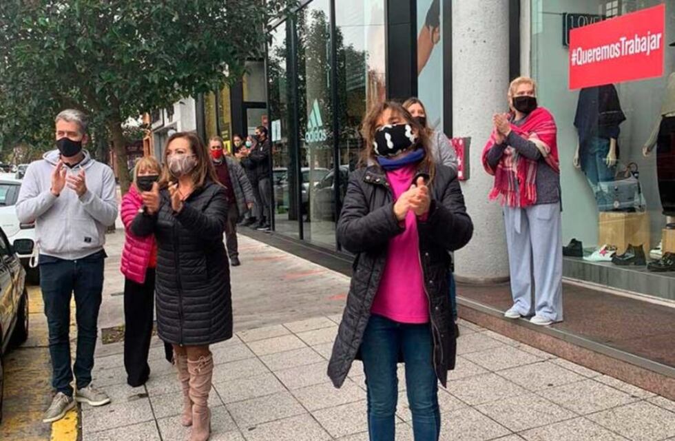 "Ruidazo" de comerciantes marplatenses reclamando que se les permita reabrir negocios