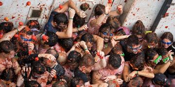 La Tomatina en Buñol\u002E