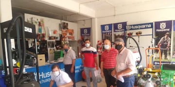 Equipos para la producción y cosecha de yerba mate entregados por el INYM en Misiones\u002E