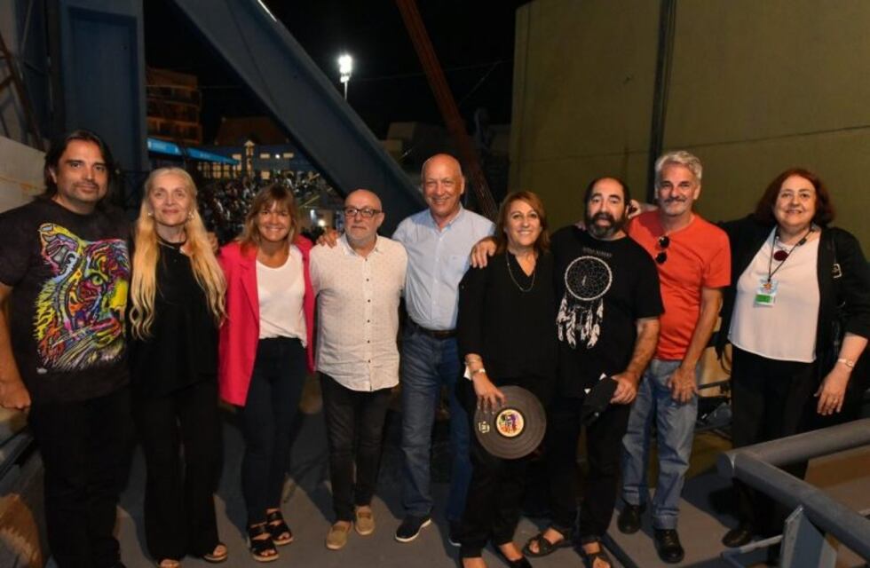 Los candidatos socialistas fueron a ver el show de la Trova en Cosquín
