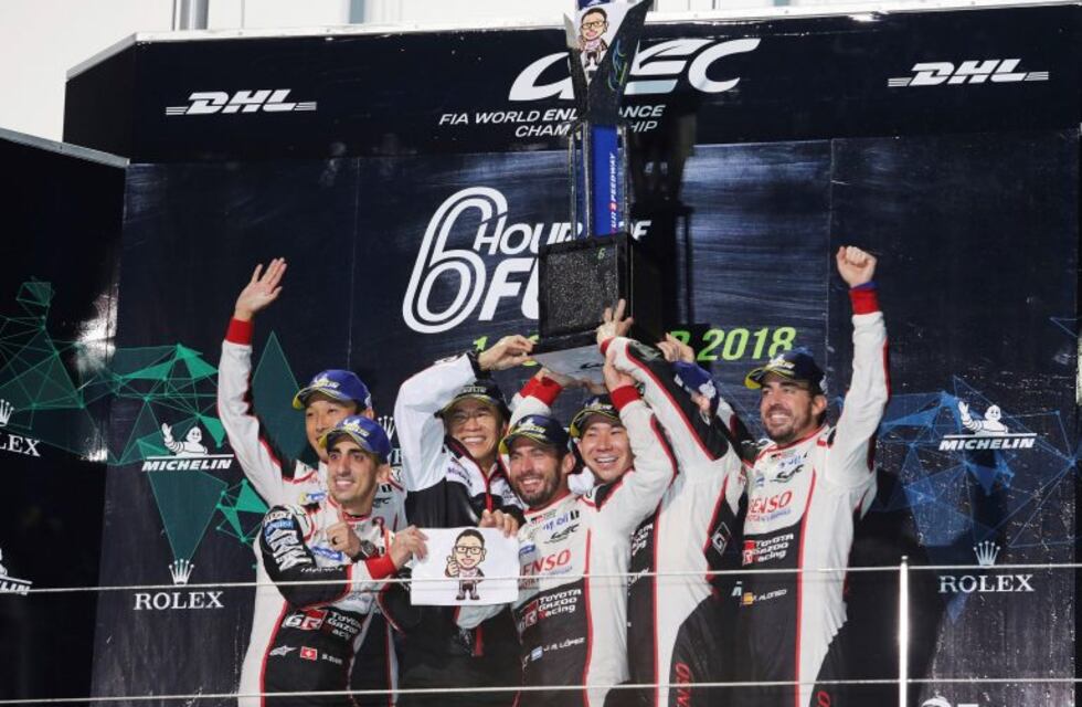 El cordobés "Pechito" López ganó con Toyota las seis horas de Fuji