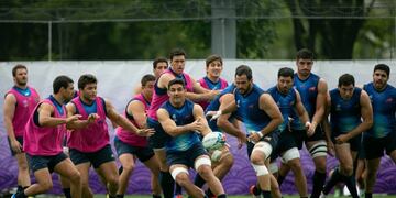 Los Pumas, con la mente puesta en Tonga (Foto: Twitter/@lospumas)