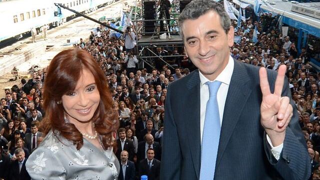 BUENOS AIRES 17/06/15, CONCLUYO REUNION DE LA PRESIDENTA CRISTINA FERNANDEZ, CON EL MINISTRO DE INTERIOR Y TRANSPORTE, FLORENCIO RANDAZZO.FOTO.DYN/ARCHIVO buenos aires cristina fernandez florencio randazzo presidenta actividad presidencial ministro del interior y transporte