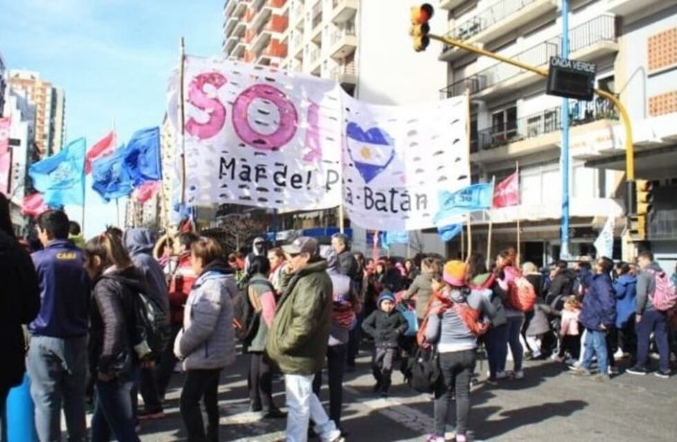 Organizaciones sociales se manifestaron en el centro de la ciudad