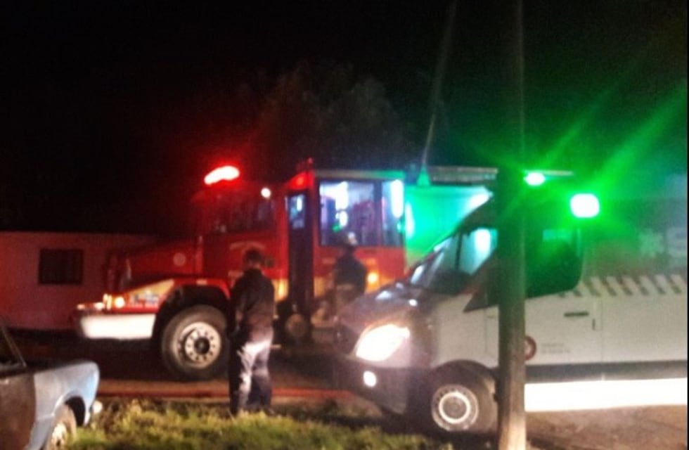 Murieron dos pequeñas al no poder escapar del incendio de una humilde casilla