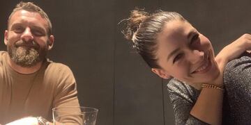 Sarah Felberbaum y Daniele De Rossi