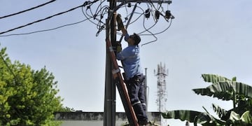 La compañía realiza tareas de mantenimiento periódicas en diferentes puntos de la ciudad.