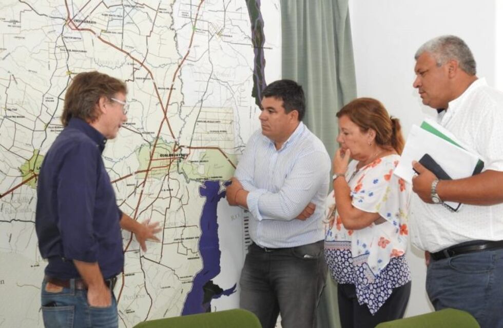 Tras las intensas lluvias, se implementa un plan de trabajo en el departamento Gualeguaychú
