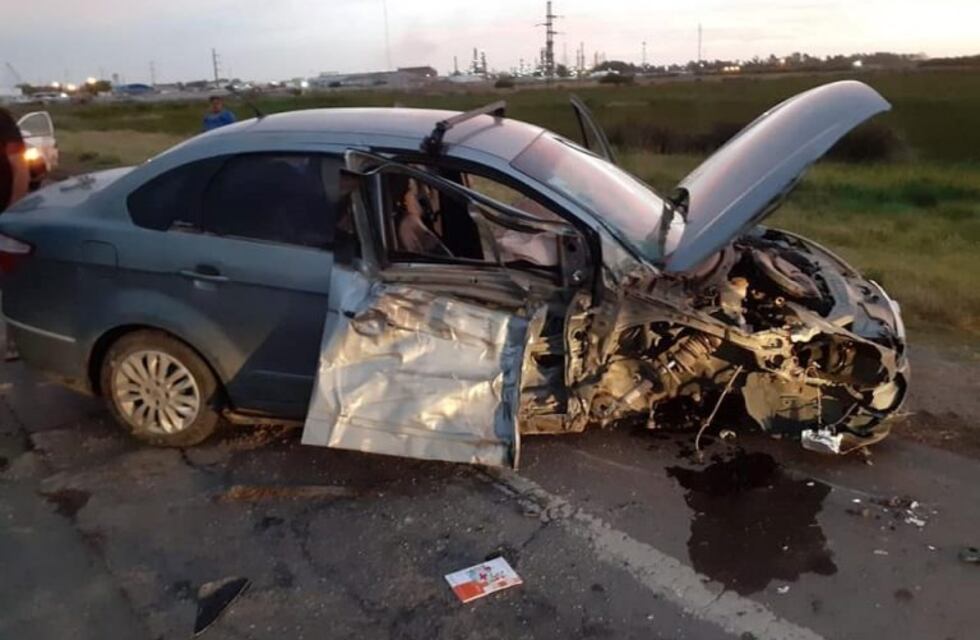 Choque en la ruta 3