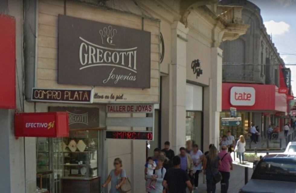 Robó una joyería, quedó filmado y lo detuvieron