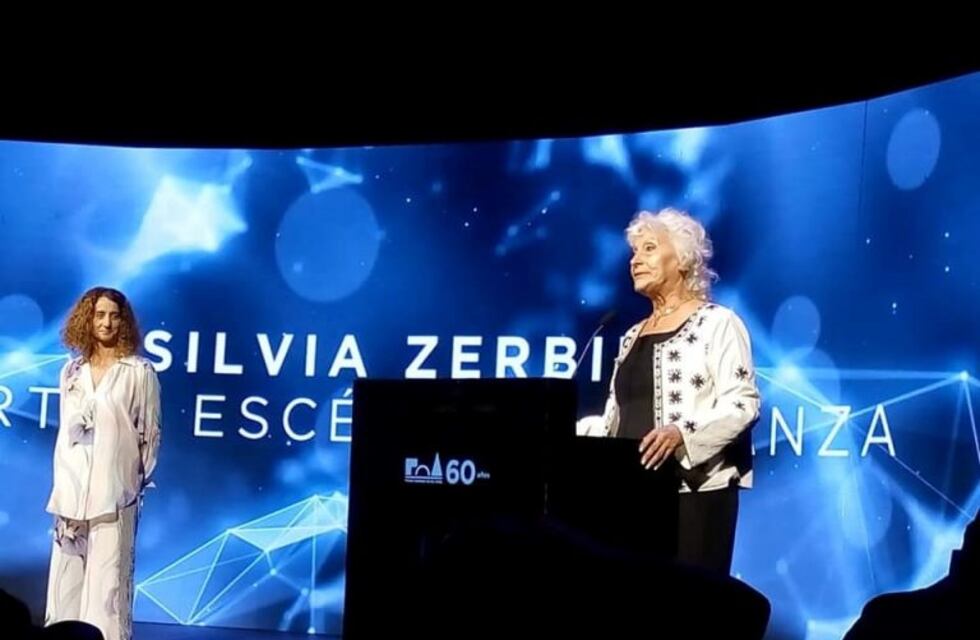 Silvia Zerbini recibió el Premio a la Trayectoria Artística 2018