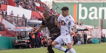 Germán Estigarribia fue de los que más situaciones dispuso\u002E No estuvo fino\u002E