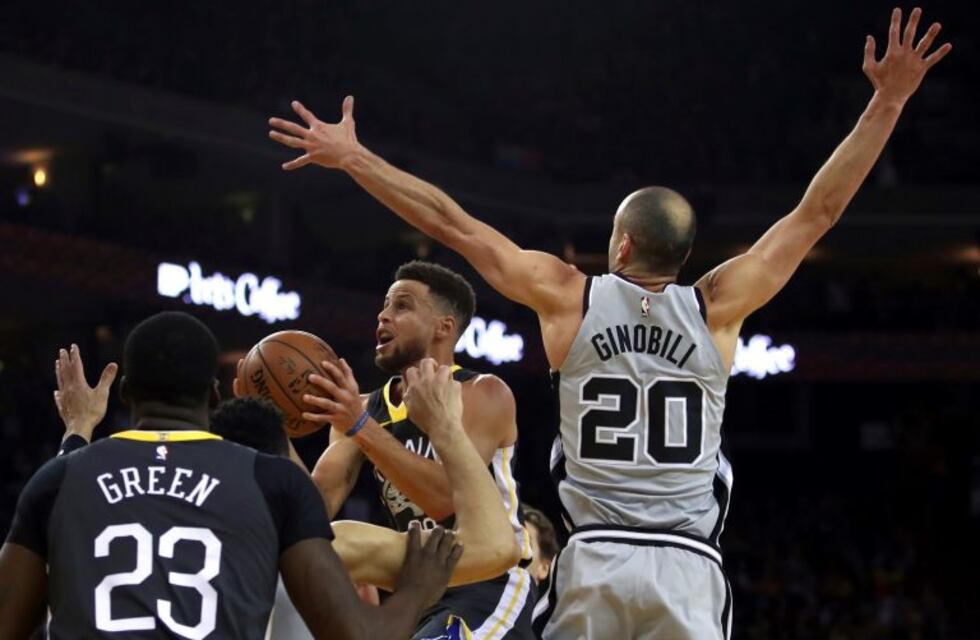 Destacada actuación de Ginóbili en la derrota de los Spurs ante los Warriors