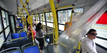 Controles de prevención entre los pasajeros, ante la pandemia\u002E