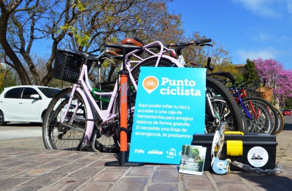 Instalan nuevos puestos de arreglos básicos de bicis públicas en facultades