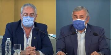 Bouhid y Morales, en el informe del COE Jujuy