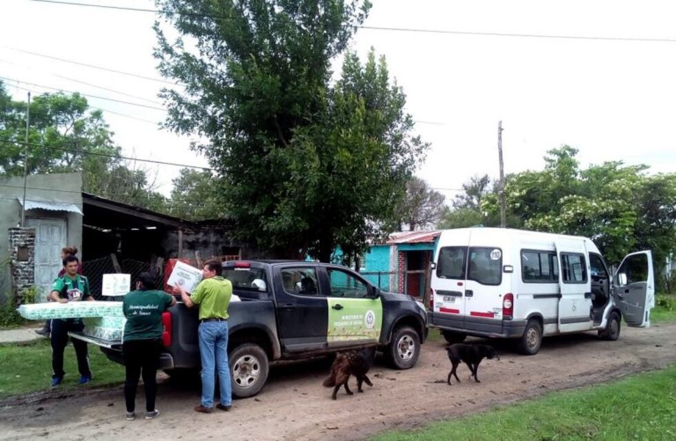 Reforzarán la asistencia para los evacuados en seis localidades
