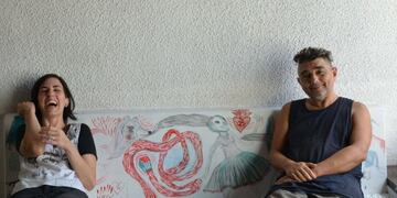 Sofía Rosset y Adrián Bertol, artistas\u002E