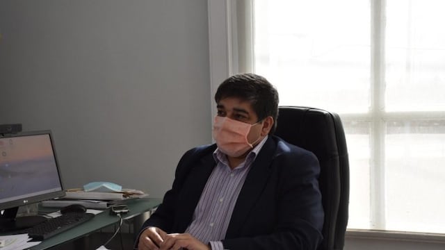 Claudio García, ministro de Salud y Ambiente.