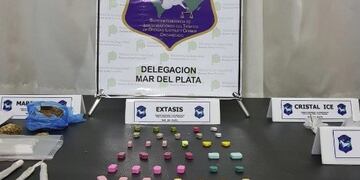 Detuvieron a dos hombres que vendían drogas en Mar del Plata