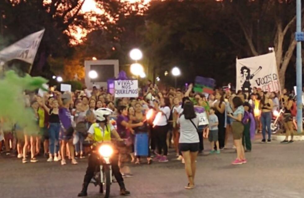 Rafaela se sumó a las manifestaciones por el día de la mujer