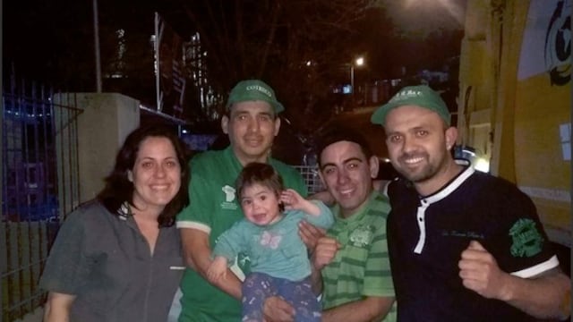 Beba salvada en Carlos Paz