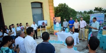 El lanzamiento del evento se realizó en las terrazas del Palacio Municipal